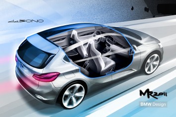 BMW Concept Active Tourer - Design Sketch