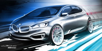 BMW Concept Active Tourer - Design Sketch