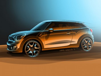 MINI Paceman Design Sketch