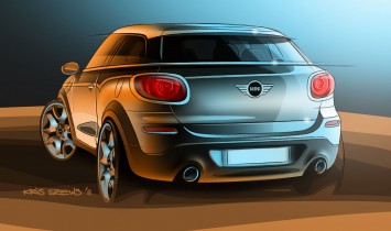 MINI Paceman Design Sketch