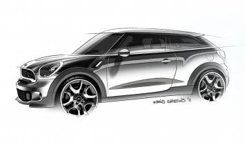 MINI Paceman Design Sketch