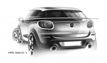 MINI Paceman Design Sketch