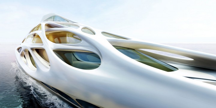 128m Superyacht Concept Master Prototype by Zaha Hadid