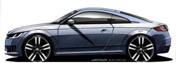 2014 Audi TT Design Sketch