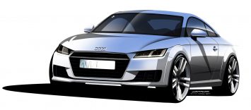 2014 Audi TT Design Sketch