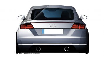 2014 Audi TT Design Sketch