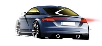 2014 Audi TT Design Sketch