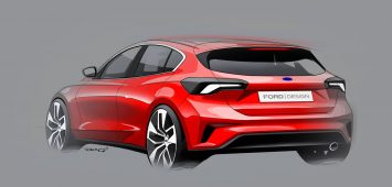 2018 Ford Focus Design Sketch