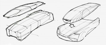 Audi fleet shuttle quattro concept - Design Sketches