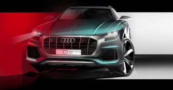 Audi Q8 Design Sketch