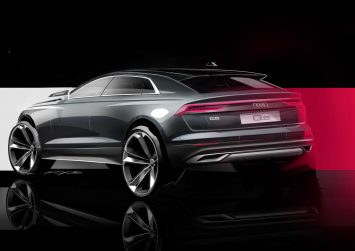 Audi Q8 Design Sketch