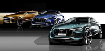 Audi Q8 Design Sketch