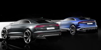 Audi Q8 Design Sketch