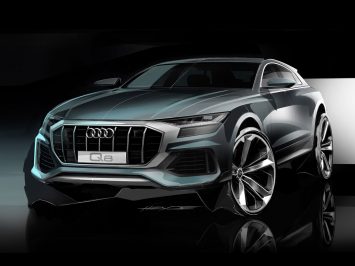 Audi Q8 Design Sketch