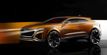 Audi Q8 Sport Concept Design Sketch Render