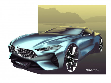 BMW Concept 8 Series: design gallery