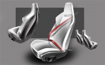 BMW Concept Active Tourer - Interior Design Sketch by Max Rathmann