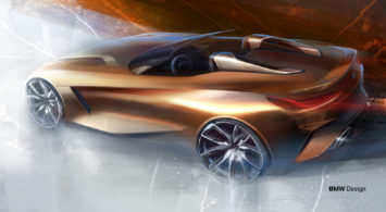 BMW Concept Z4 Design Sketch Render