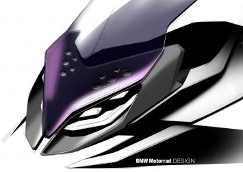 BMW Motorrad Concept 9cento Design Sketch