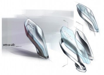 BMW Vision Future Luxury Concept - Interior Design Sketch by Doeke de Walle