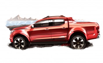 Chevrolet S10 High Country Concept - Design Sketch-02