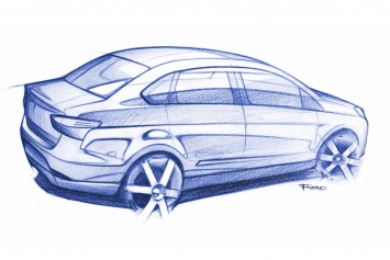 Fiat Siena - Design Sketch