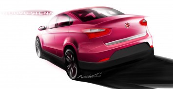 Fiat Siena - Design Sketch