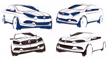 Fiat Siena - Design Sketch