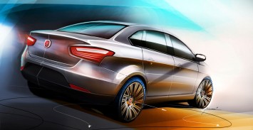 Fiat Siena - Design Sketch