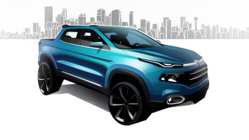 Fiat Toro Design Sketch Render