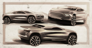 Fiat Toro Design Sketches