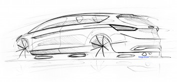 Ford S MAX Concept Design Sketch by Boguslaw Paruch