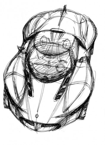 Ken Okuyama Design kode9 Concept Design Sketch