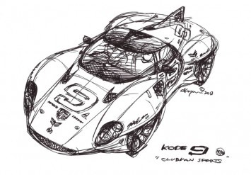 Ken Okuyama Design kode9 Concept Design Sketch