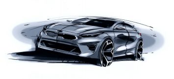 Kia Ceed Design Sketch