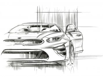 Kia Ceed Design Sketch