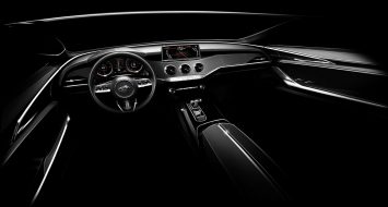 Kia Stinger Interior Design Sketch Render