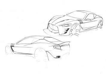 Maserati Alfieri - Design Sketches