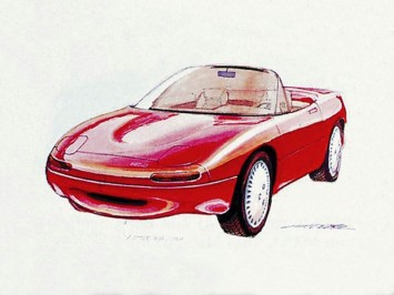 Mazda MX 5 Design Sketch