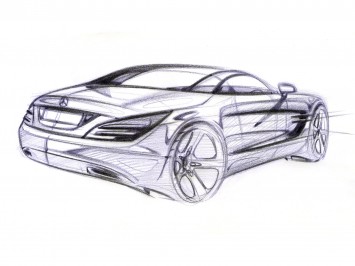 Mercedes-Benz SL-Class - Design Sketch