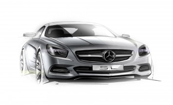 Mercedes-Benz SL-Class - Design Sketch