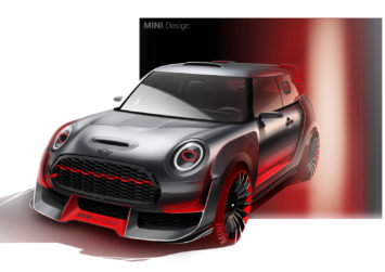 MINI John Cooper Works GP Concept Design Sketch Render