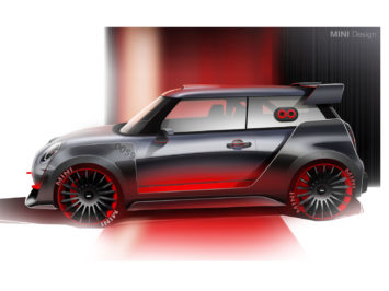 MINI John Cooper Works GP Concept Design Sketch Render