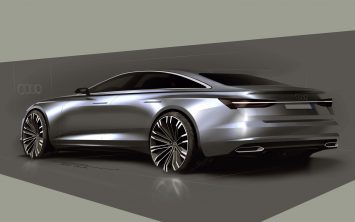 New Audi A6 Design Sketch