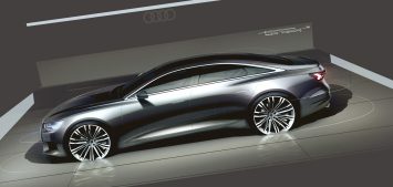 New Audi A6 Design Sketch