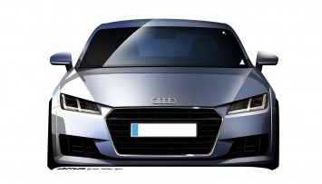 New Audi TT Design Sketch