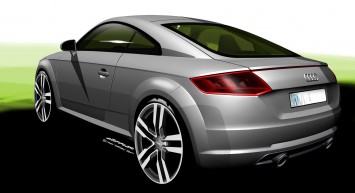 New Audi TT Design Sketch