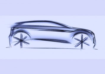 New Range Rover Evoque Design Sketch