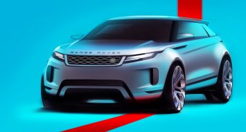 New Range Rover Evoque Design Sketch