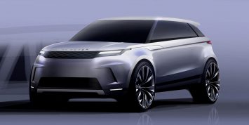 New Range Rover Evoque Design Sketch